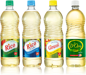 Botellas de Aceite Rico de 0.9 litros